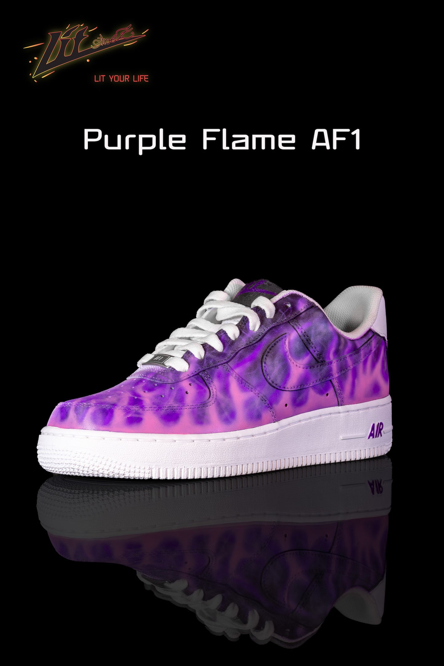 Purple FLAME AF1